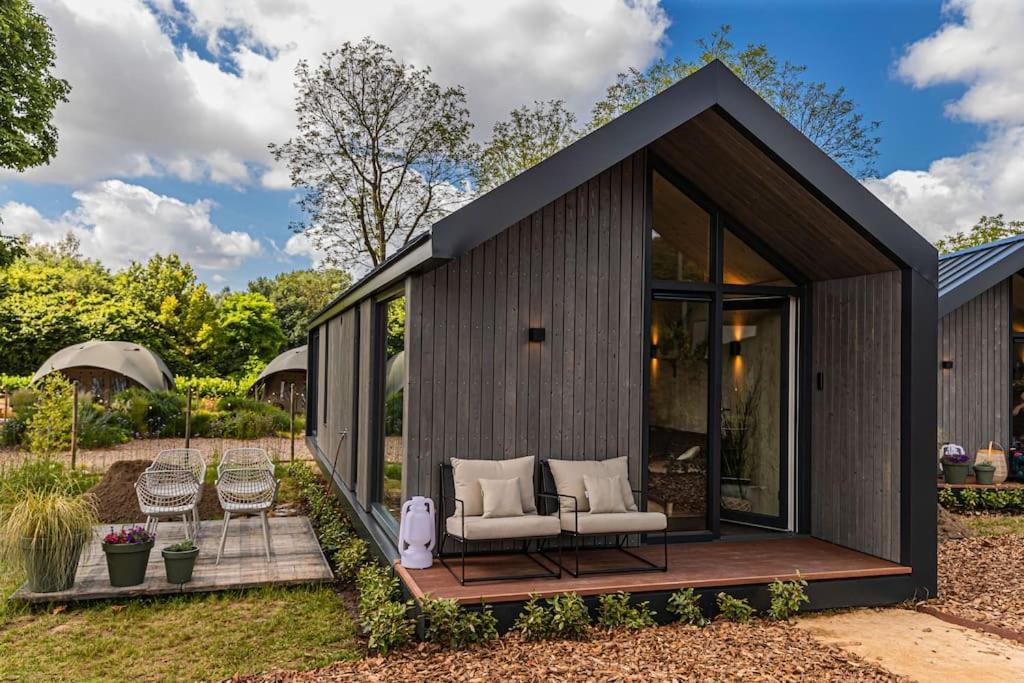 Вилла Tinyhouse Eucalyptus Met Hottub Мерссен Экстерьер фото