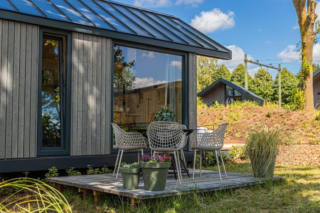 Вилла Tinyhouse Eucalyptus Met Hottub Мерссен Экстерьер фото